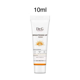 (MINI 10ml, tem phụ cty) Kem chống nắng Dr G (DrG) Brightening Up Sun+ SPF50+ PA+++ (Màu Cam)
