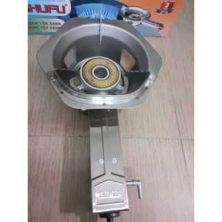 Bếp ga công nghiệp thân bếp inox 430 ( chụi nhiệt ), họng đốt và mâm sen bằng gang + van dây