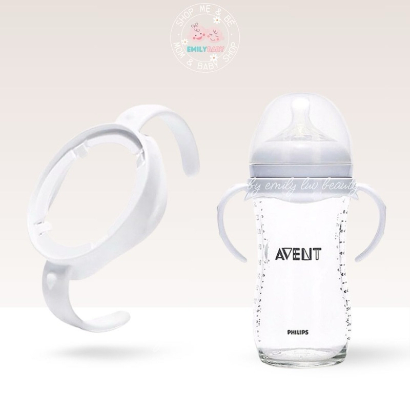Tay cầm nhựa gắn bình sữa Avent