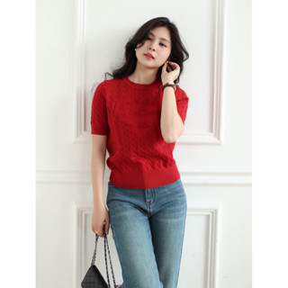  LIN CLOSET  AT921  Áo len dệt kim LINCLOSET style Hàn Quốc - DECEMBER COLLECTION 