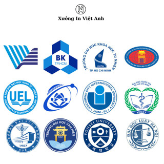 Logo in theo yêu cầu, logo decal tự ủi, sticker dán áo, balo, túi xách, xưởng in decal pet Việt Anh