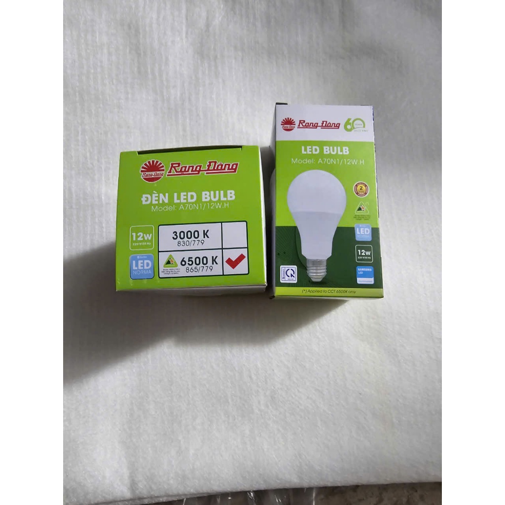 Bóng đèn rạng đông 12w 20w 30w 40w 50w đèn led  bóng trụ chính hãng siêu sáng