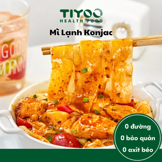  Mì Lạnh Konjac Ít Calo Chế Biến Nhanh Không Cần Nấu Đồ Ăn Lành Mạnh Cho Bữa Chính Mì Nưa Bún Nưa Eatclean Healthy 