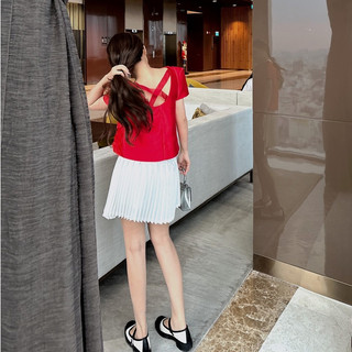 H2STORE - CHÂN VÁY NGẮN XẾP LY XÒE - QA03061