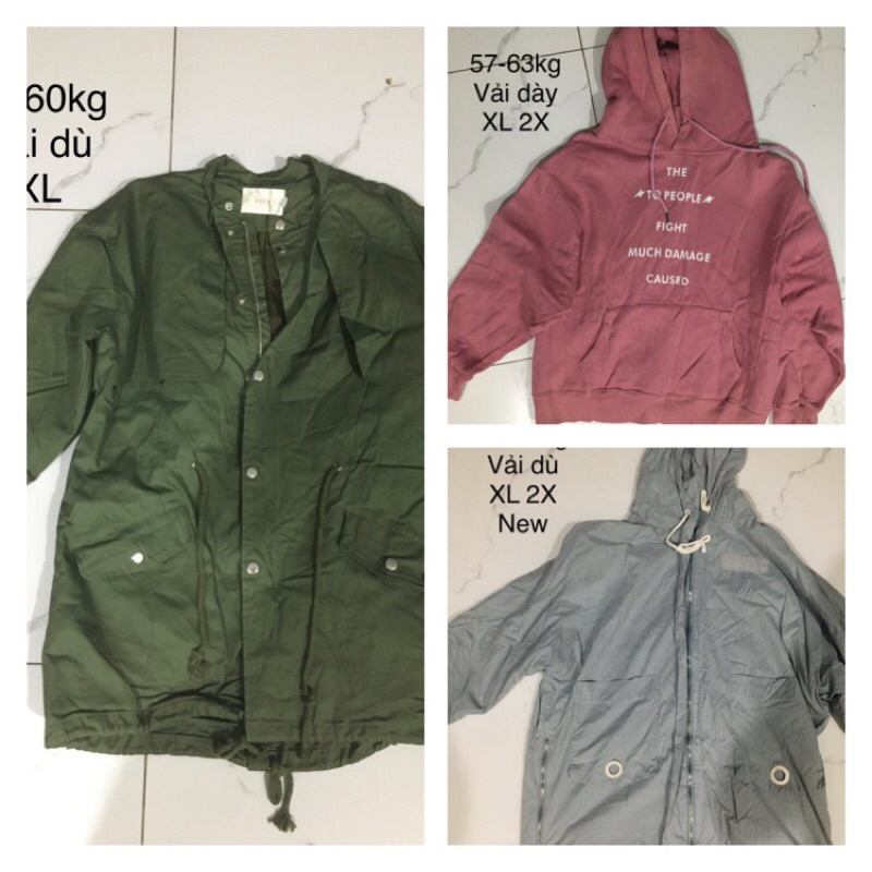 Áo dạ, áo lạnh, khoác, len M LXL