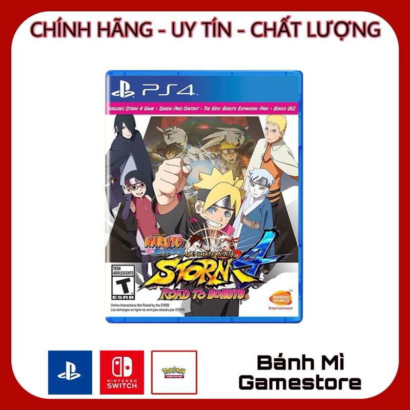 Đĩa game PS4 Naruto Shippuden: Ultimate Ninja Storm 4 - Road to Boruto
