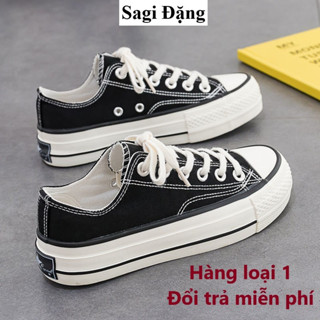 Giày thể thao cv cổ thấp 1970s full box, giày bata học sinh vải canvas ulzzang nam nữ đế bằng