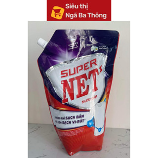 Nước giặt Super Net 3.6kg cao cấp – sạch sâu, thơm lâu, bảo vệ sợi vải