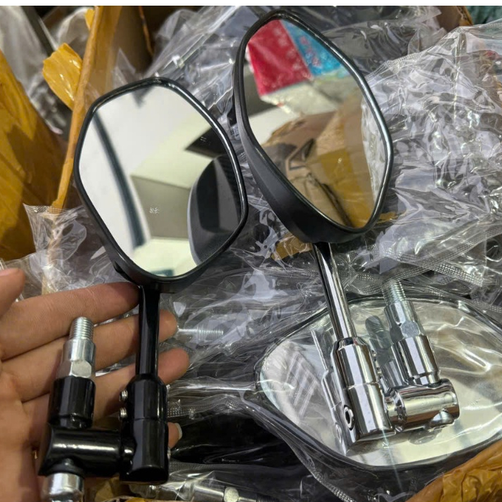 Kính xoay 360 độ, Gương xoay 360 mẫu AB gương gập kính xoay 360 độ xe máy AB Sirius Dream Wave Vario