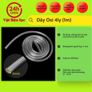 Dây oxi 4ly (1m)