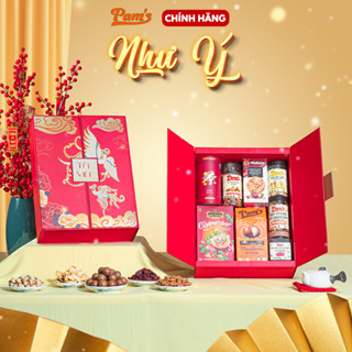   Bộ Quà Tặng 2025  Set Quà Tết Như Ý Pams - Quà Tặng Cao Cấp Xuân Ất Tỵ Cho Người Thân Doanh Nghiệp 
