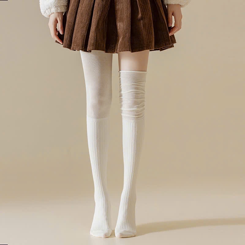 Tất Dài Nữ 2 Chất Liệu Vừa Giữ Ấm Vừa Thời Trang | BigBuy360 - bigbuy360.vn