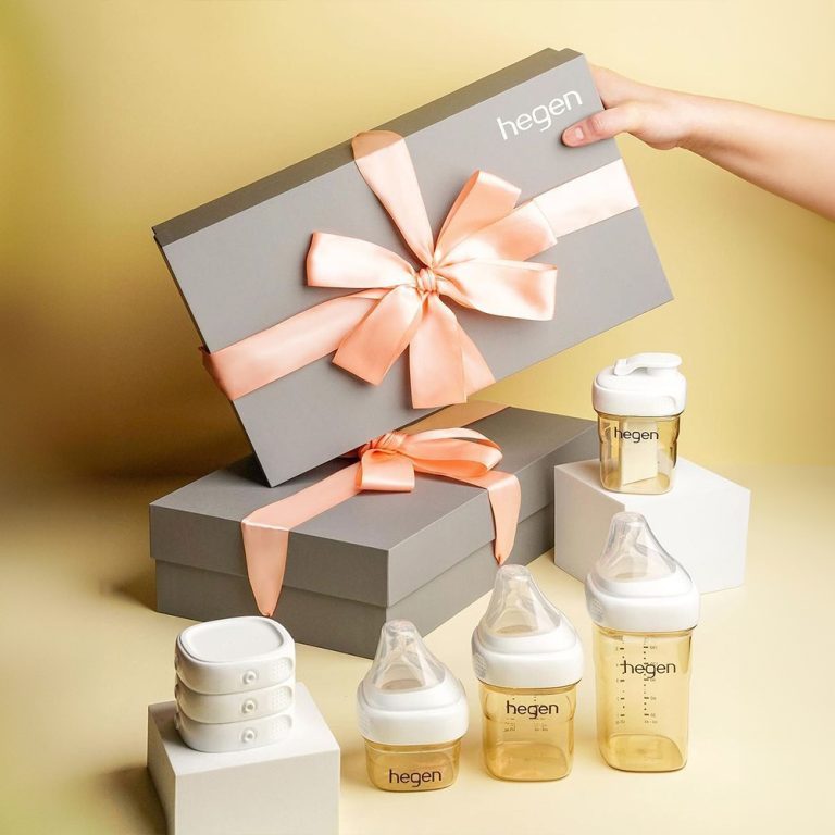 [Hegen]- Bộ quà tặng bình sữa cao cấp Hegen Essentials Stater Kit cho bé