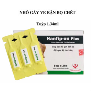 Nhỏ gáy ve rận bọ ghẻ chó mèo Hanfip on Plus (1 tuýp)  Pet-1989