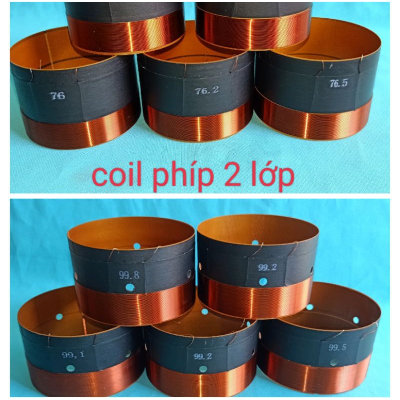 Côn loa 2 lớp các cỡ 44.5 đến 126