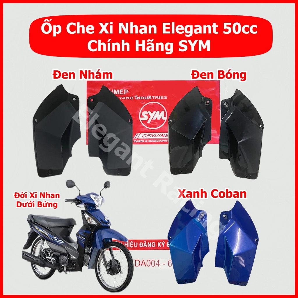 Nắp Xi Nhan Trước Xe Elegant 50cc Chính Hãng SYM (Đời xi nhan dưới bửng)