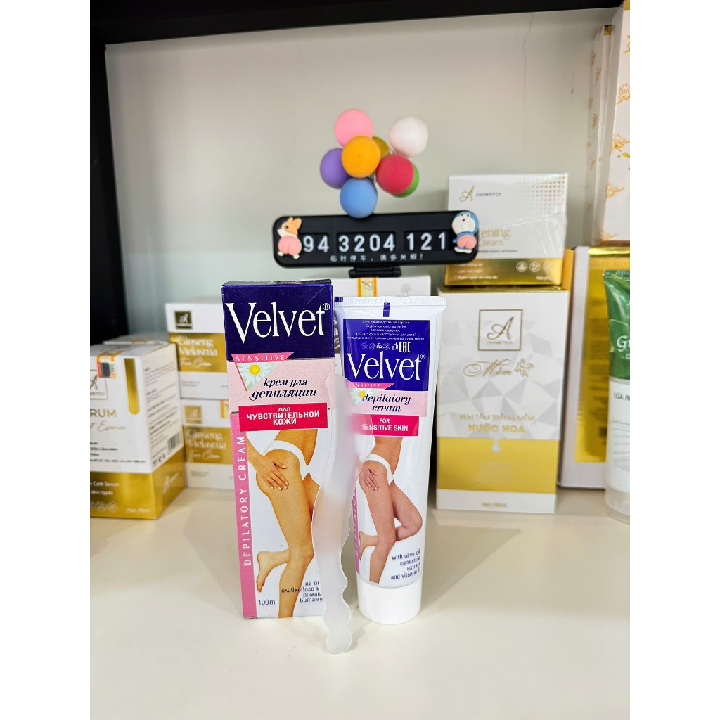 Kem tẩy lông Velvet - chất lượng hiệu quả
