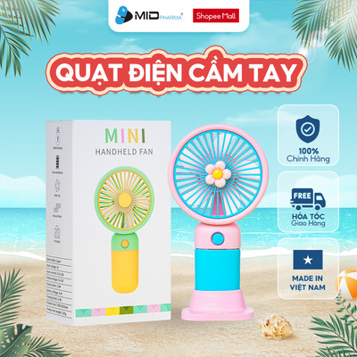 Quạt tích điện mini cầm tay Handheld Fan
