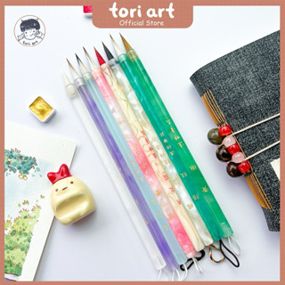 Cọ Thư Pháp Thanh Thiên Lang Hào, Mưa Sương Tử Hào