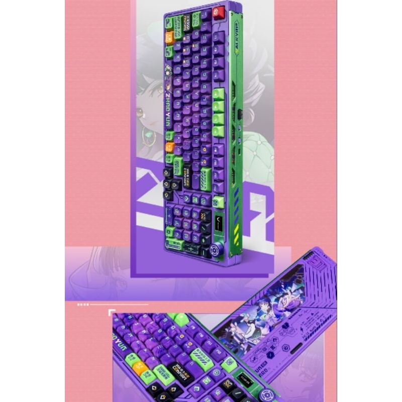 Bàn Phím Cơ Fullsize WIBU Valkyrie VK99 tích hợp núm và màn hình | BigBuy360 - bigbuy360.vn