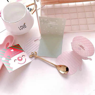 combo  20 thiệp giáng sinh kèm bì giấy