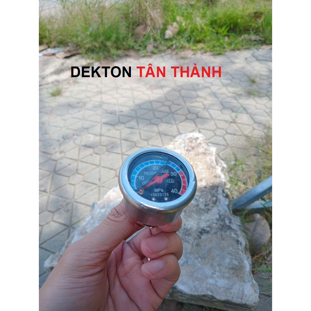 Phụ tùng rửa xe DEKTON Đồng hồ áp lực nước thay thế chính hãng cho dòng CWR2801, 3001, 2350