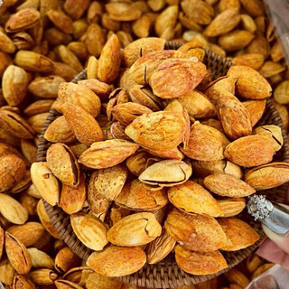 Hạnh nhân rang bơ hũ 500g vỏ mỏng