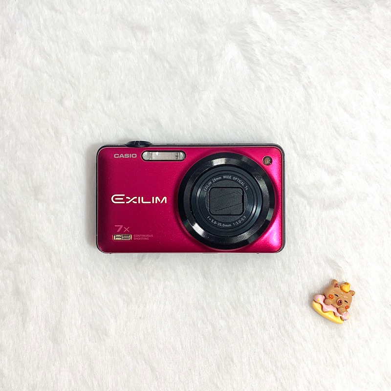 [HOT] Máy ảnh Casio Exilim ZR15 màu hồng dâu