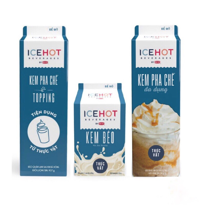 Kem Béo Thực Vật : Rich - Base - Topping
