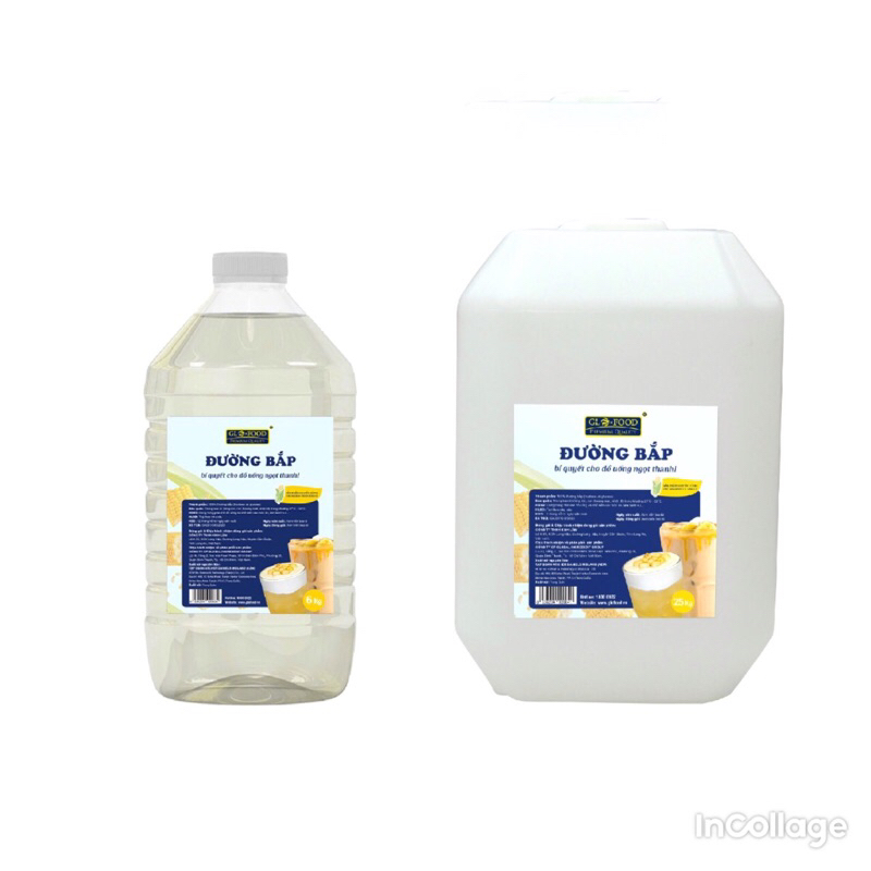 Đường Bắp - Đường Nước - 6kg - 25kg