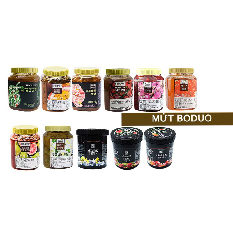 Sinh tố Mứt Boduo đủ mùi - ( 1kg )
