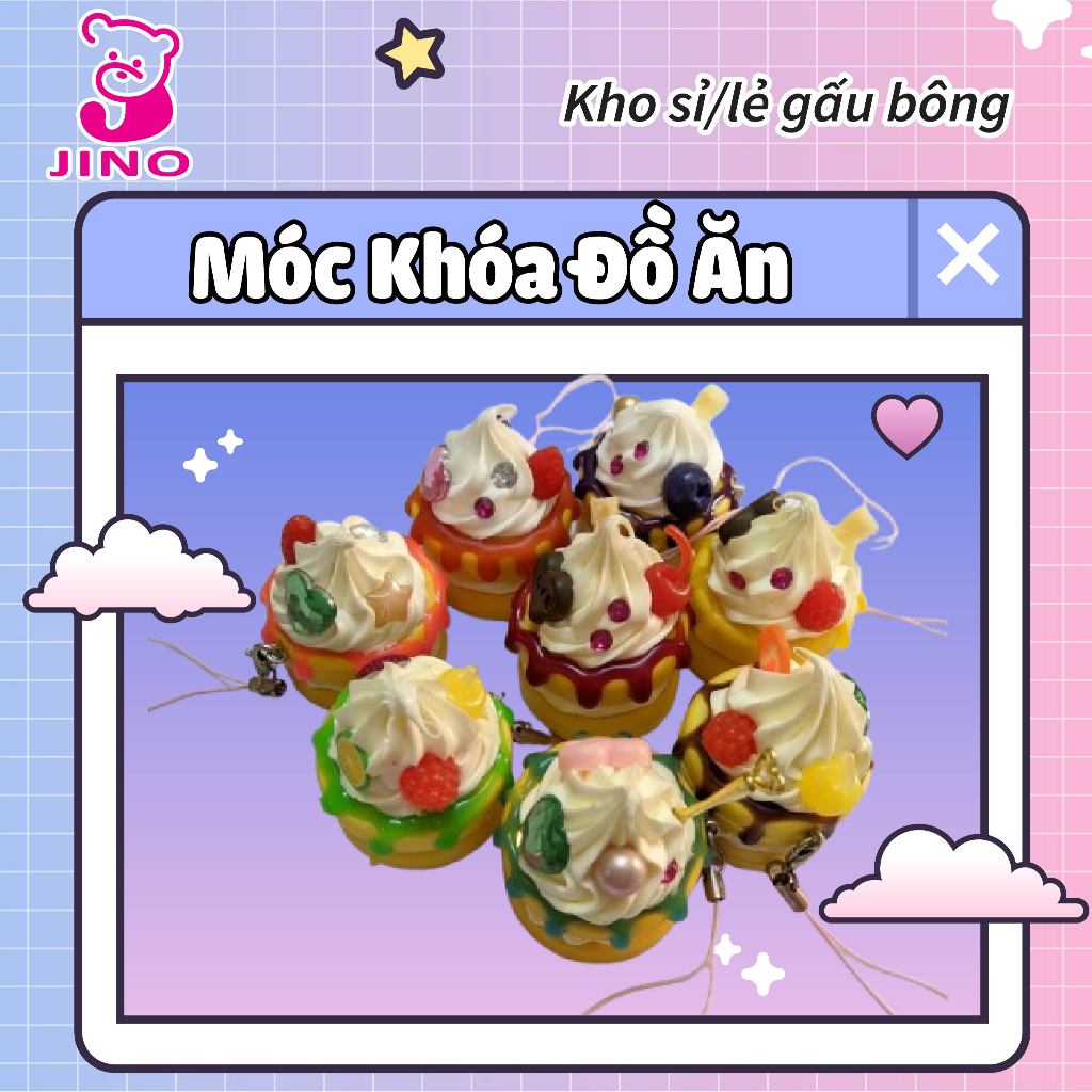 Móc khóa đồ ăn