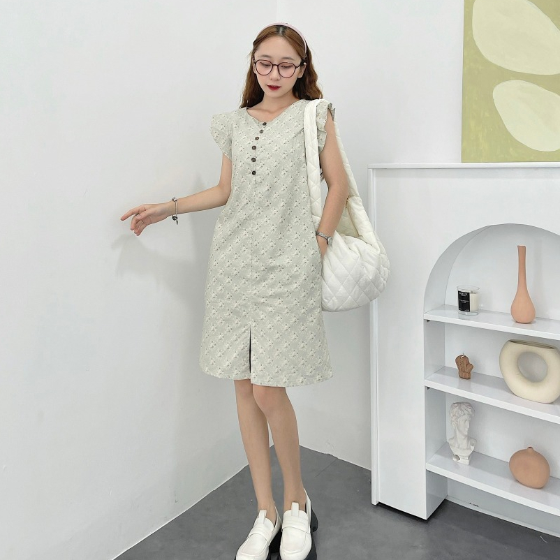 ĐẦM SUÔNG THÔ MỸ ( ảnh thật-hàng thiết kế)