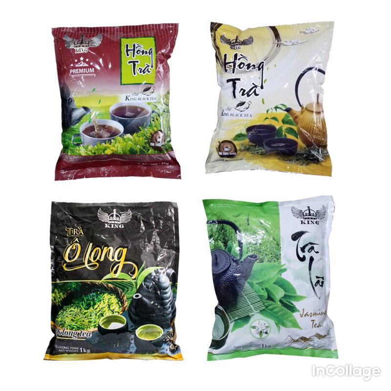Trà KING Xuân Thịnh pha trà sữa 1kg ( Hồng Trà - Trà Lài - Trà Ô Long )