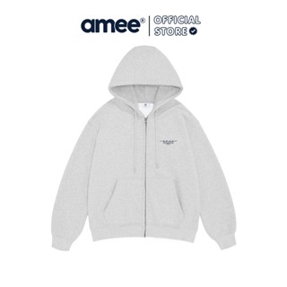 Áo Hoodie Zip Nỉ Lông Cáo Form Rộng Amee Studio/ Signature