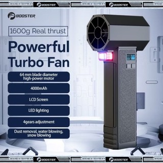 [71] Quạt Phản Lực TF64 Chính Hãng Booster Dùng Trong Du Lịch - Sấy Khô - Dọn Nhà - Thổi Lửa - Rửa Xe (Mã TF64)