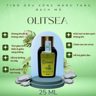 Tinh Dầu Xông Màng Tang OLitsea 25 ml- Tinh dầu Bạch Mã