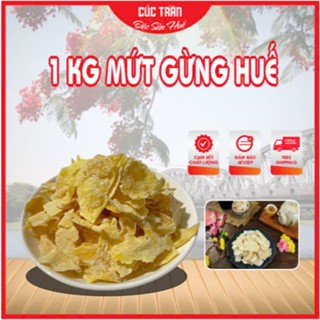 1 Kg mứt gừng Huế nhà làm thơm cay ít đường hàng chuẩn loại 1, đặc sản Huế - CTB270