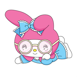 Sticker Melody Sanrio chống nước size lớn A3 trang trí đa năng TooYoo BK01451