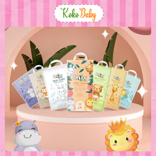 Tã/ Bỉm quần dán Unijoy Oxygen Care/ Skin Care đủ size từ NB64/S62/M56/M48/L50/XL48/2XL44/3XL38 - Koko Baby