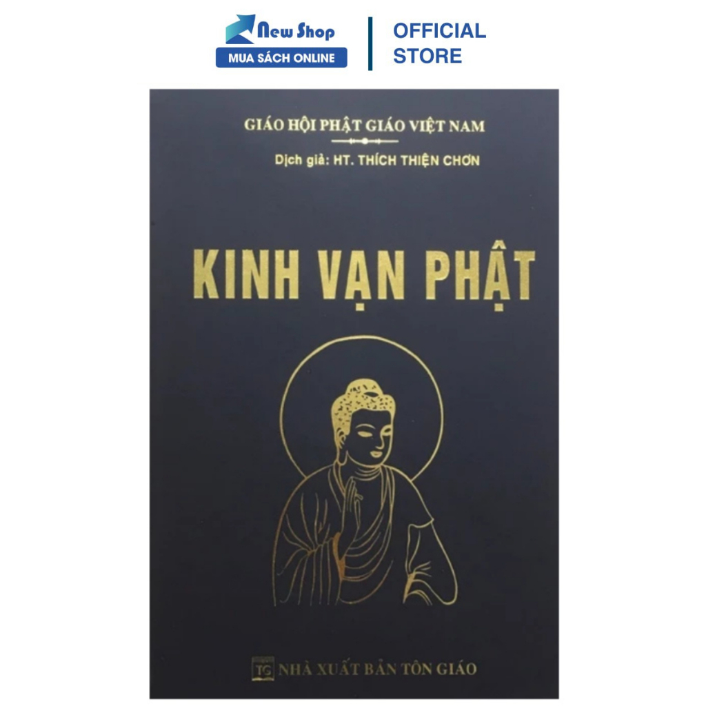 Sách Phật Giáo - Kinh Vạn Phật (Bìa Da) - Giáo Hội Phật Giáo Việt Nam - QB