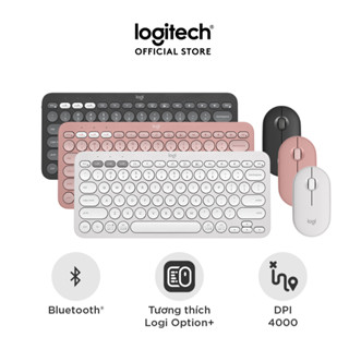 Combo chuột phím Logitech Bluetooth Pebble 2 K380 & M350 | K380s +M350s