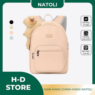 Balo nữ NATOLI B16, Balo thời trang kèm gấu bông Teddy Bear cute, hàn quốc, Balo đi học