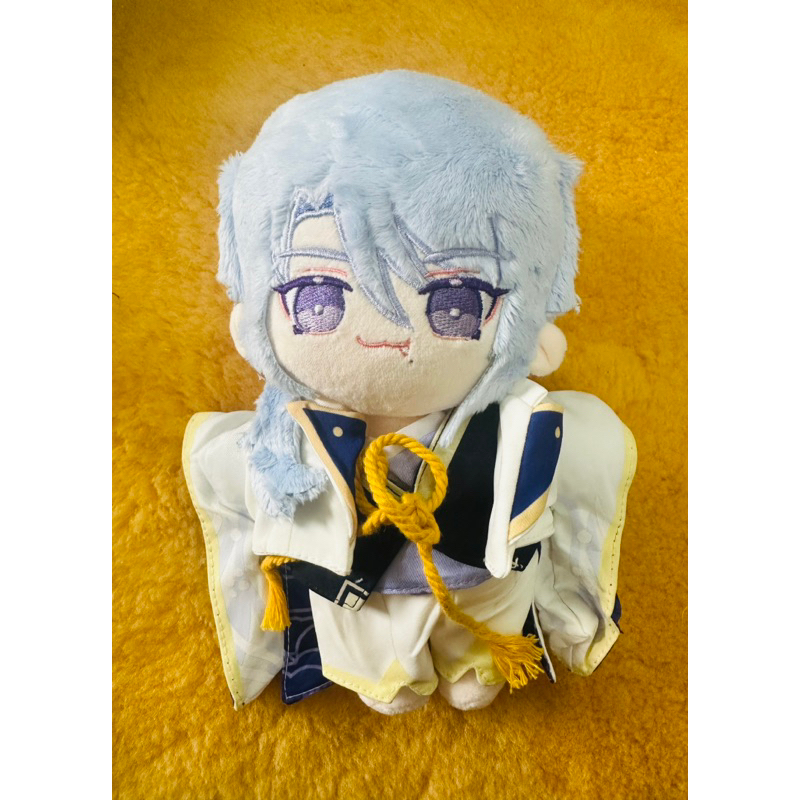 [có sẵn]20cm Genshin Impact Kamisato Ayato Cute Plush Doll + Clothes Costume Outfit Toy