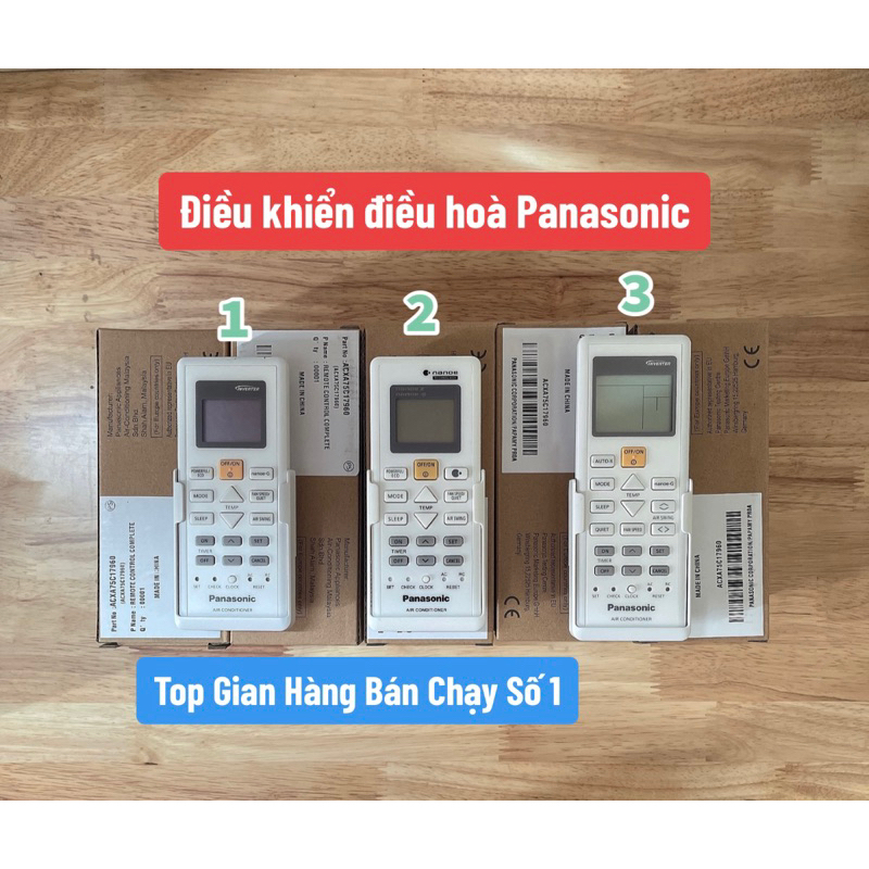 Điều khiển điều hoà Panasonic hàng chính hãng