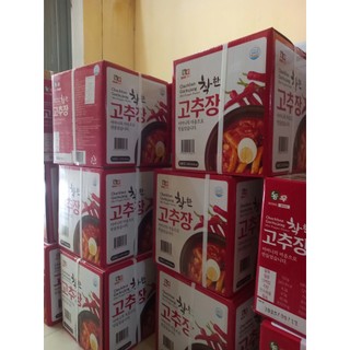 Tương ớt Hàn Quốc Gochujang ( thùng giấy 14kg ) - Sỉ Lẻ Nhà Hàng