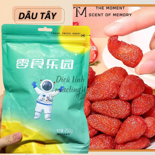 Dâu tây sấy dẻo đào sấy dẻo mít mơ mận nội địa Trung
