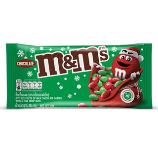 KẸO SOCOLA M&M’S GÓI 30G/ SOCOLA M&M GIÁNG SINH/ CHOCOLATE M&M NOEL