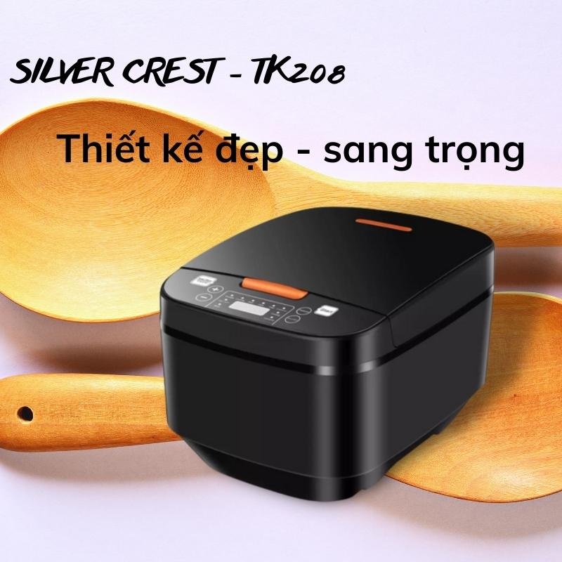 Nồi Cơm Điện Silver Crest 12 Chức Năng Dung Tích Lớn Phù Hợp cho gia đình 4 - 5 người(HH)