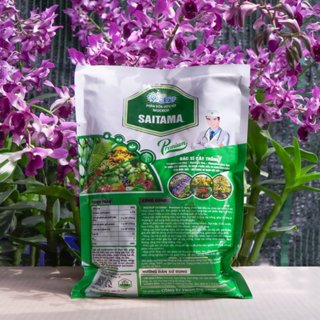 Saitama (Viên Nén) - Phân bón hữu cơ tan chậm dành cho hoa lan và cây trồng (gói 1kg)